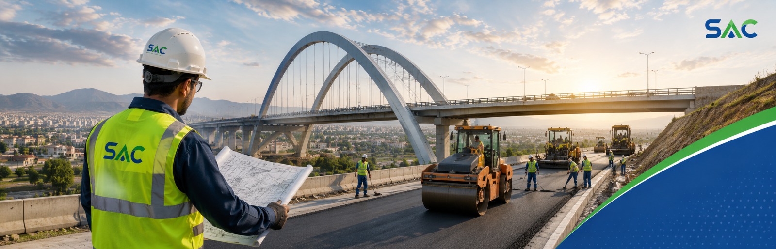 Roads and bridges construction