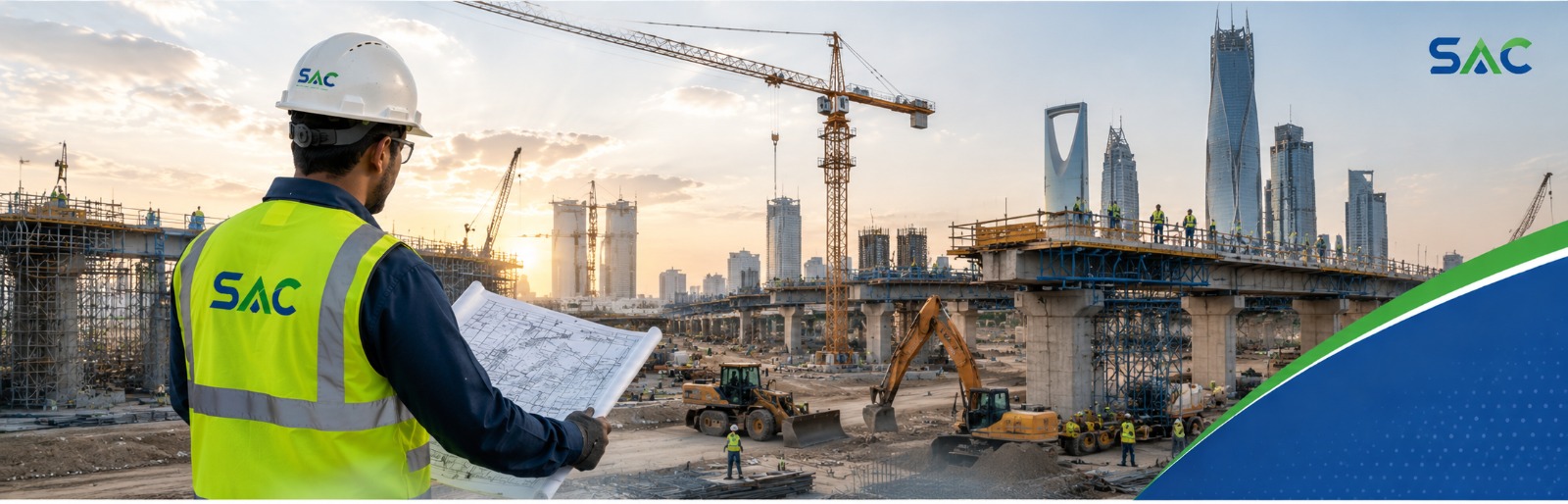 Infrastructure construction in Saudi Arabia